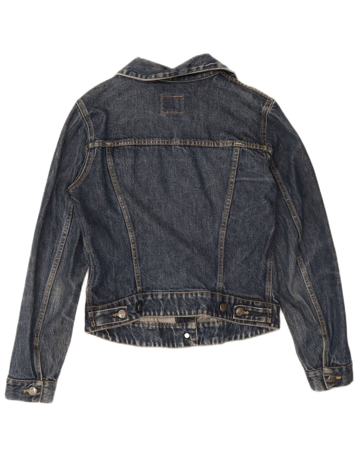Veste en jean femme Gas UK 12 coton bleu marine moyen