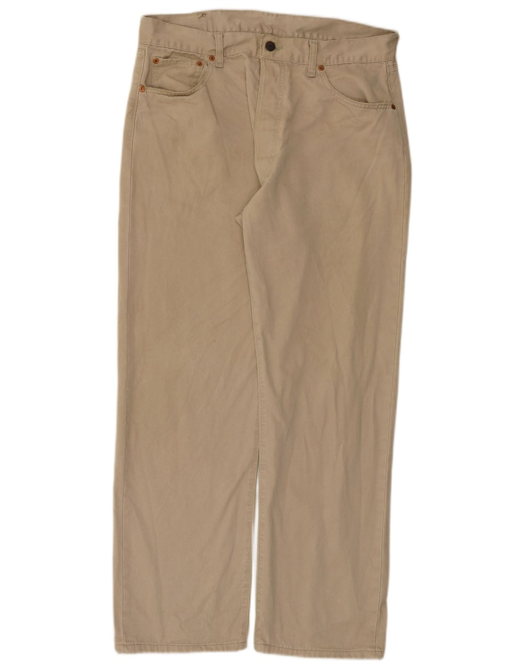 Levi's Jean Droit 551 Homme W36 L30 Beige Coton