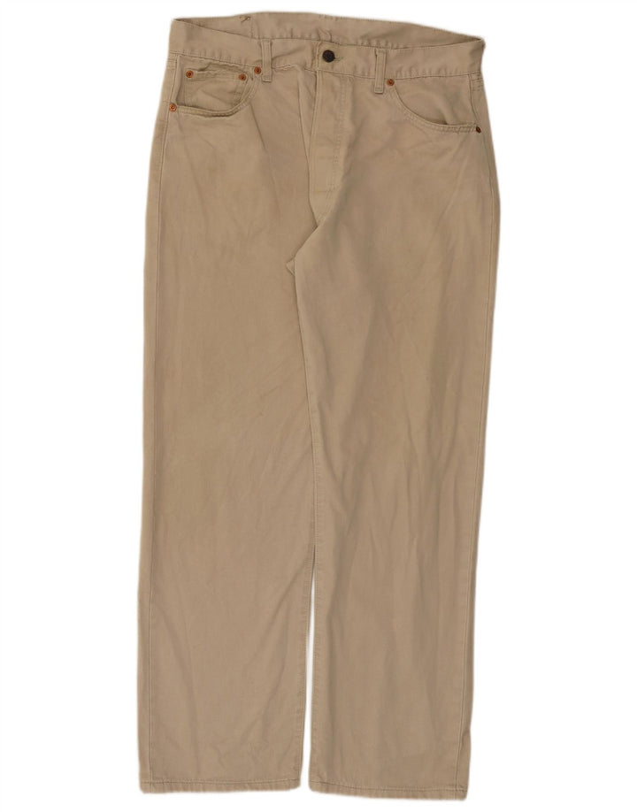 Levi's Jean Droit 551 Homme W36 L30 Beige Coton
