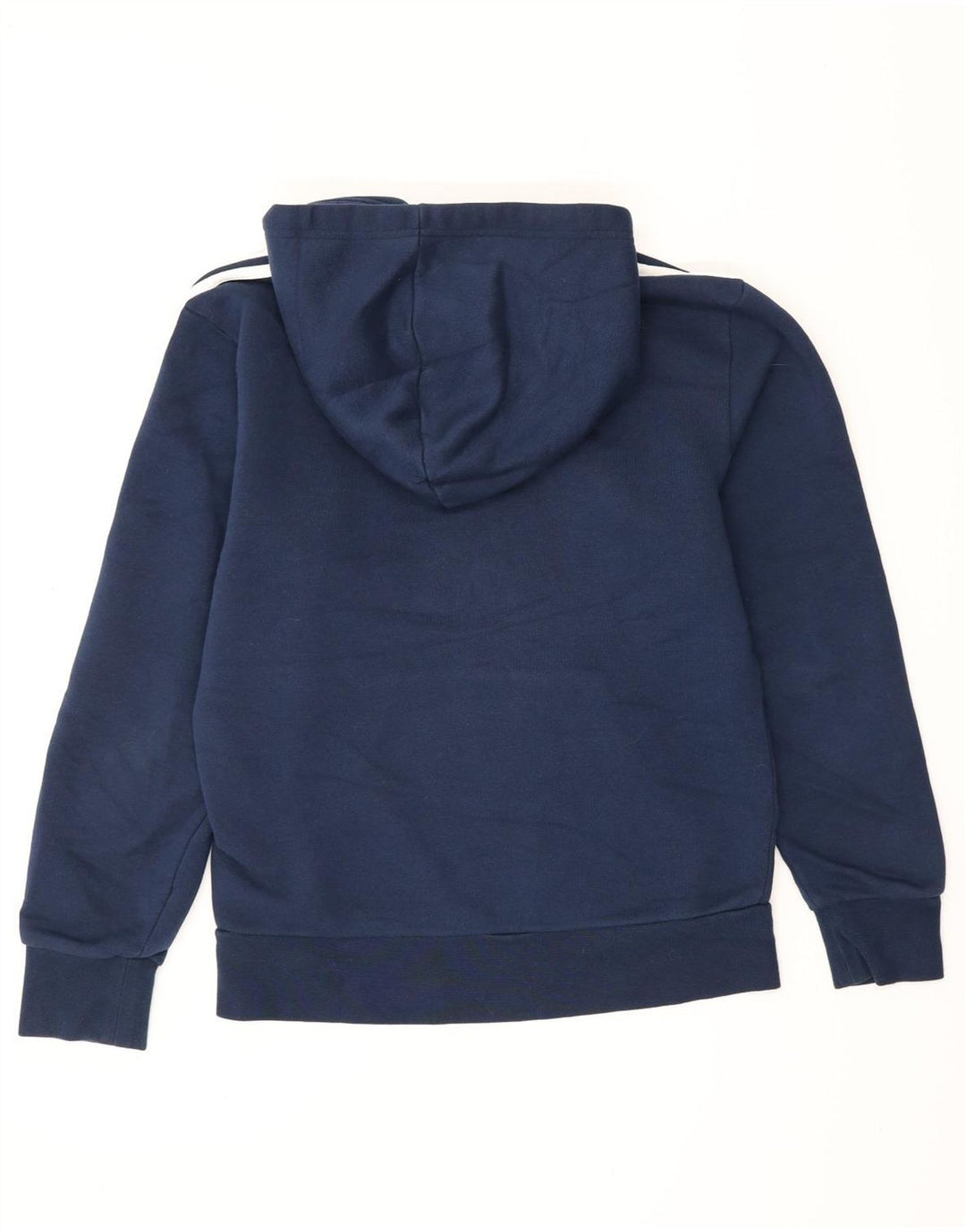 ADIDAS Pull à capuche pour homme Petit coton bleu marine
