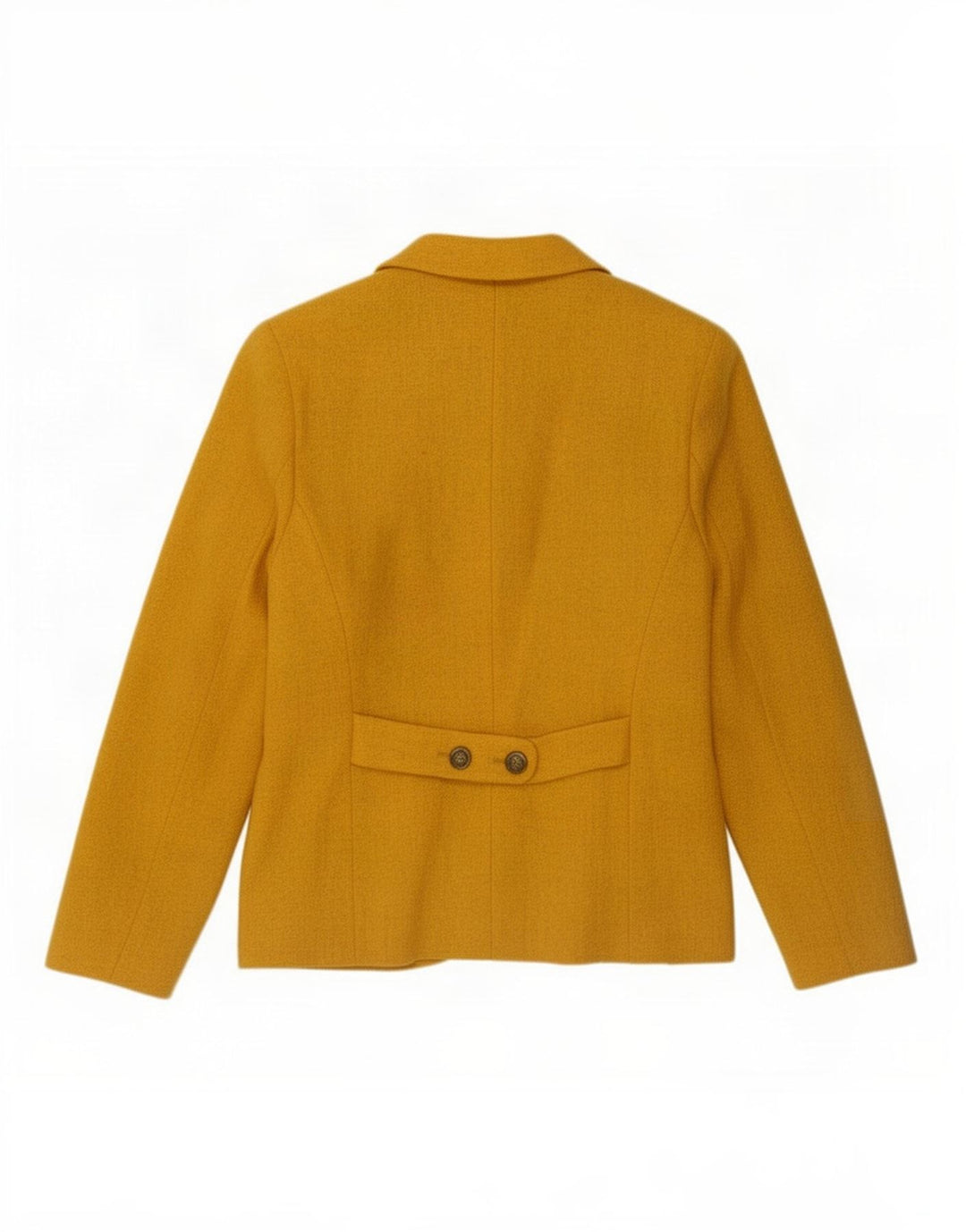 New Penny Veste Blazer 4 Boutons Femme IT 42 Laine Jaune Moyen