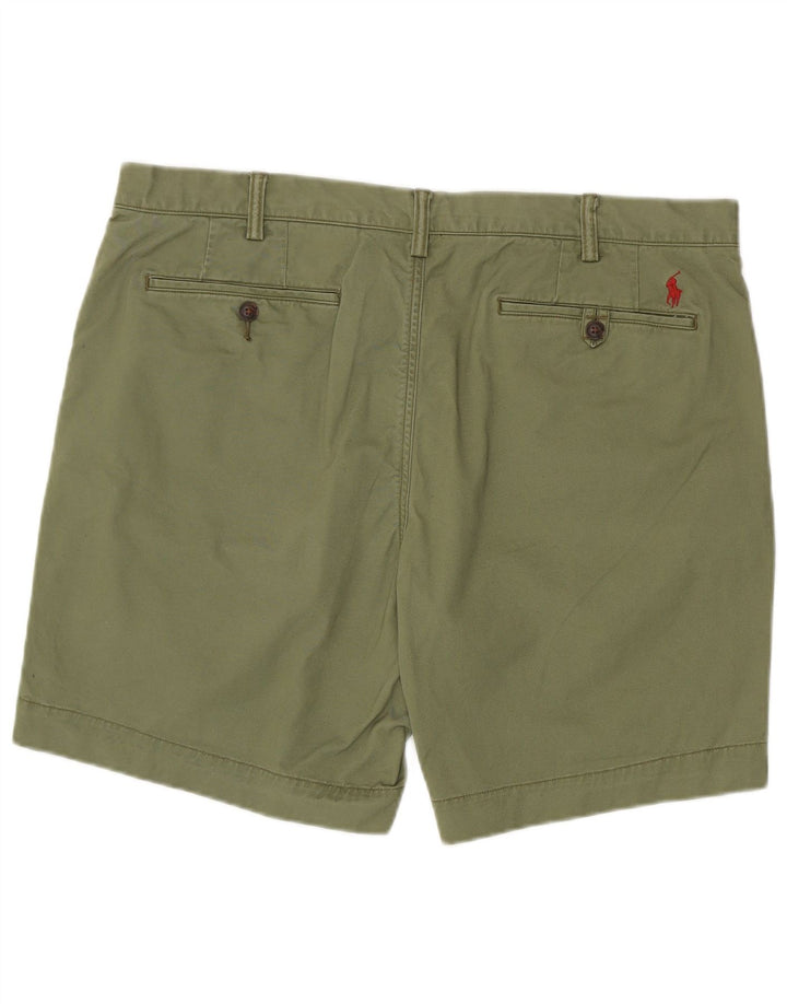 POLO RALPH LAUREN Short Chino Homme W38 XL Kaki Coton