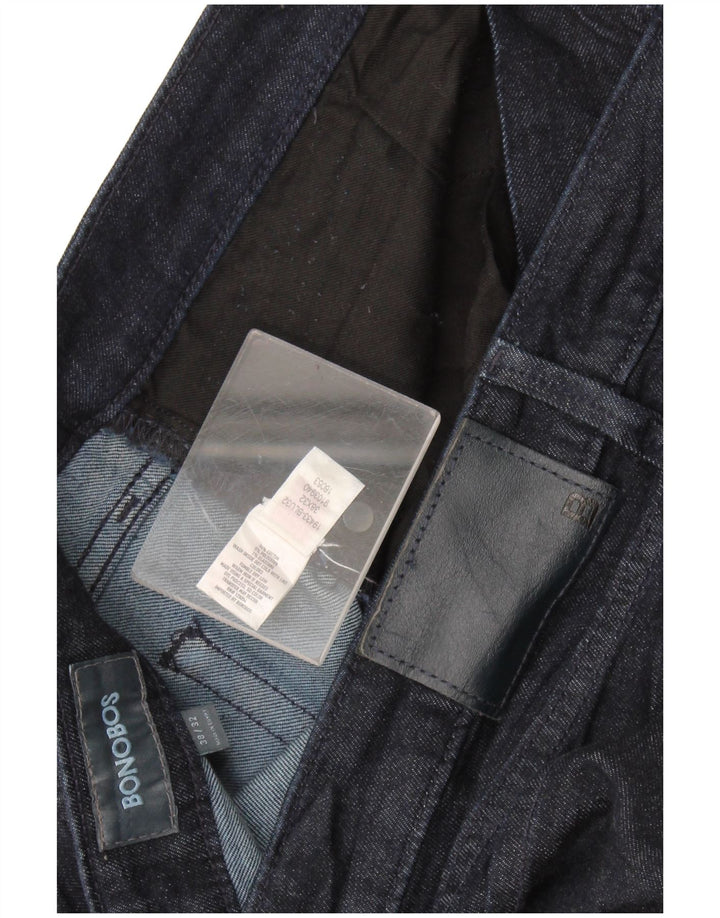 BONOBOS Jean Slim Femme W38 L32 Bleu Marine Coton