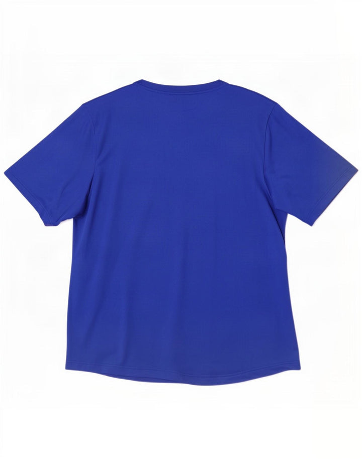 Adidas Climalite T-Shirt Top XL Bleu Polyester