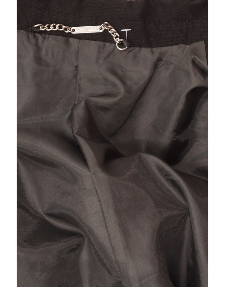 Laura Ashley Trench-coat pour femme UK 14 Medium Noir Classique