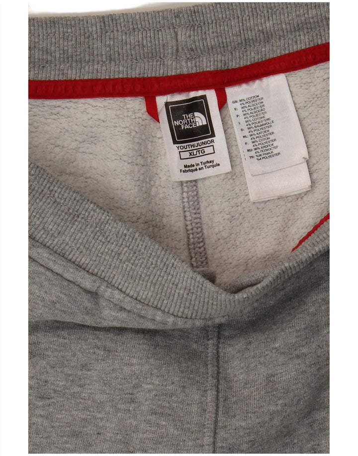 THE NORTH FACE Pantalon de survêtement garçon Joggers 14-15 ans XL Gris Coton