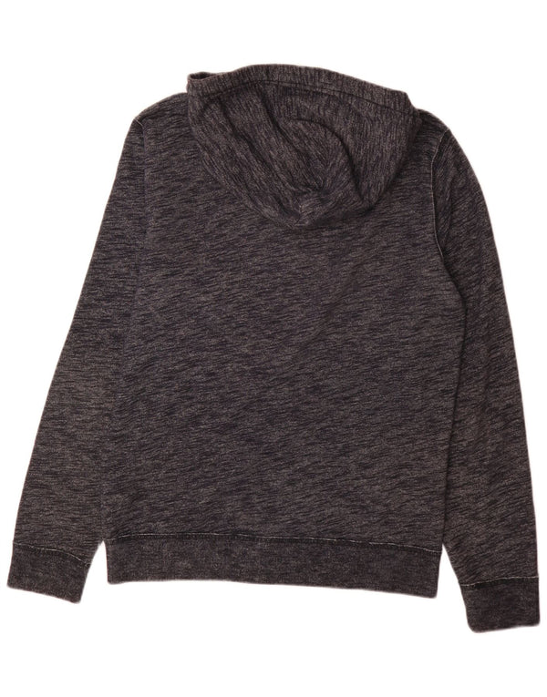 Hollister Pull à capuche Graphic Zip Homme Bleu Marine Moyen Coton