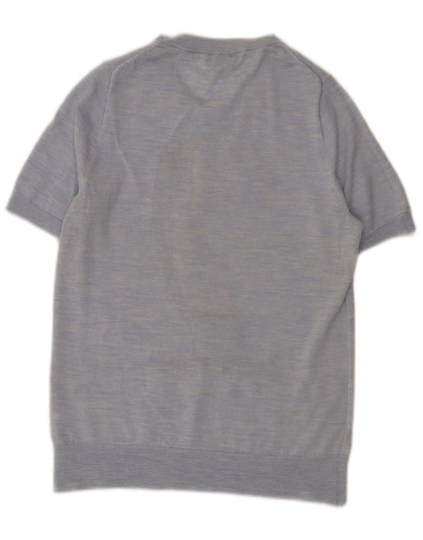 J. Crew Pull col bateau pour femme UK 14 Grand Bleu Nouveauté