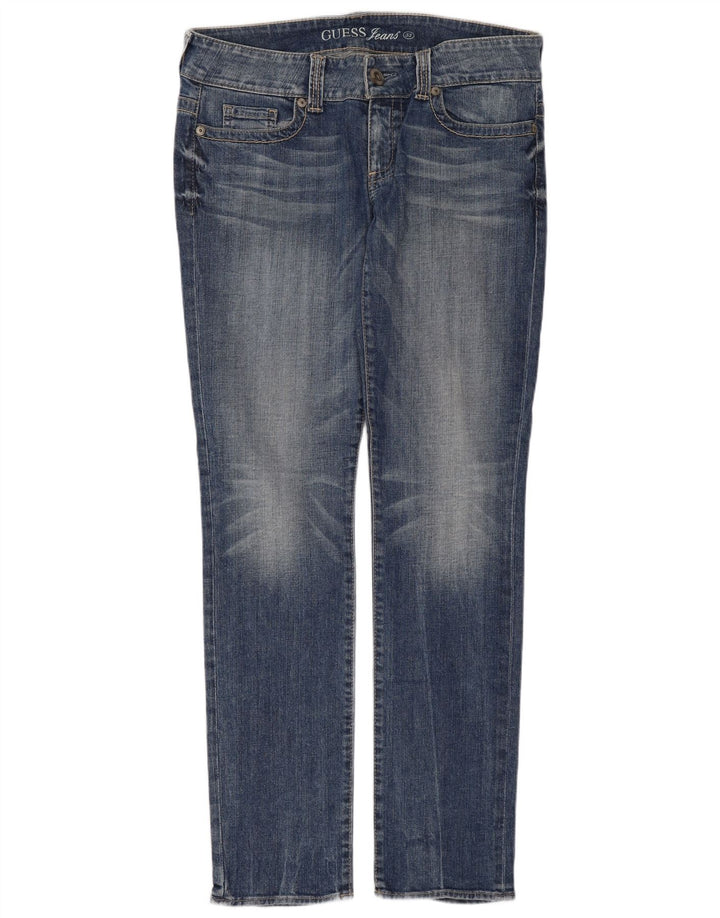 Guess Jean Slim Stretch Homme W33 L32 Bleu Coton