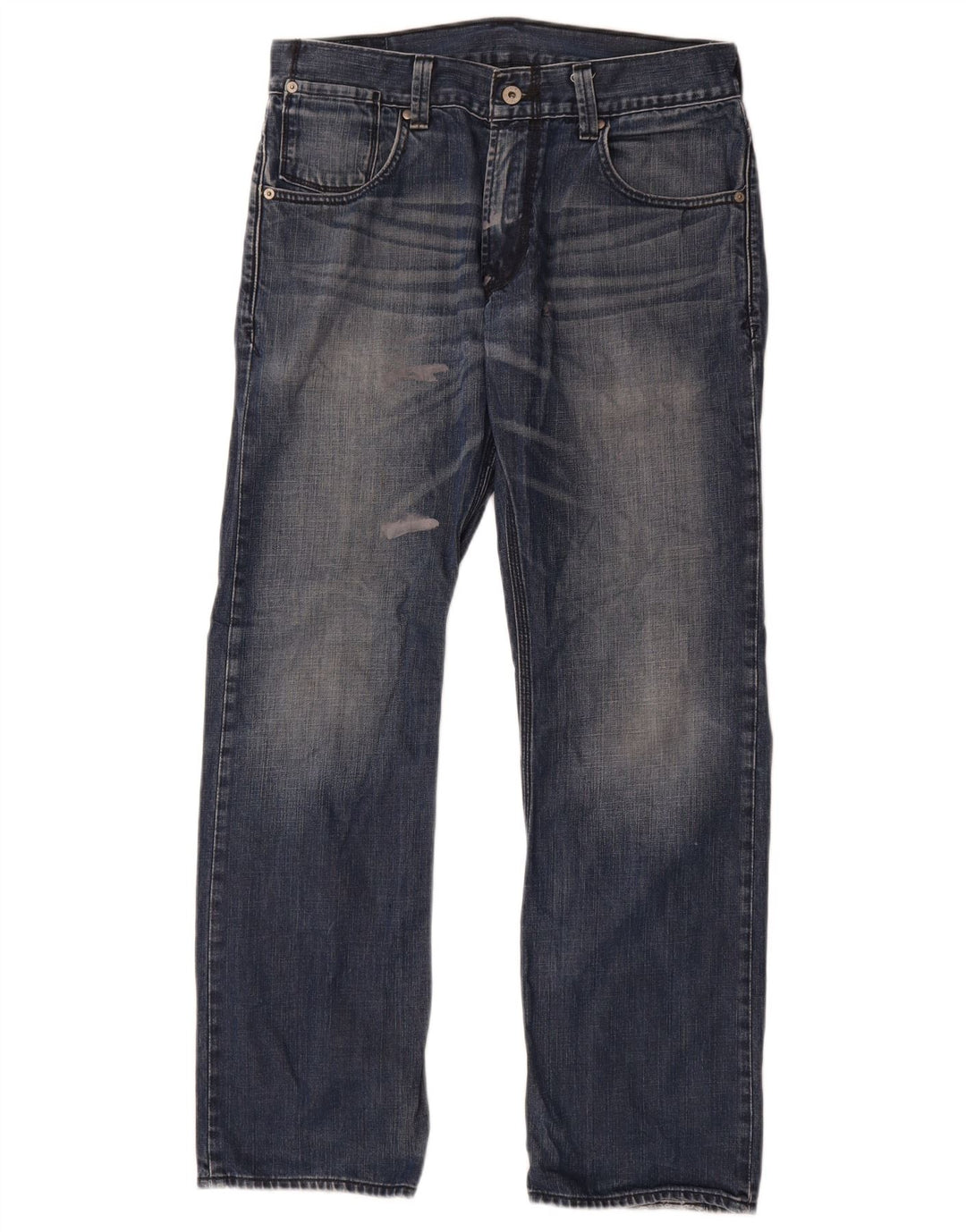 Levi's Jean Droit 514 Homme Bleu W32 L30 Coton