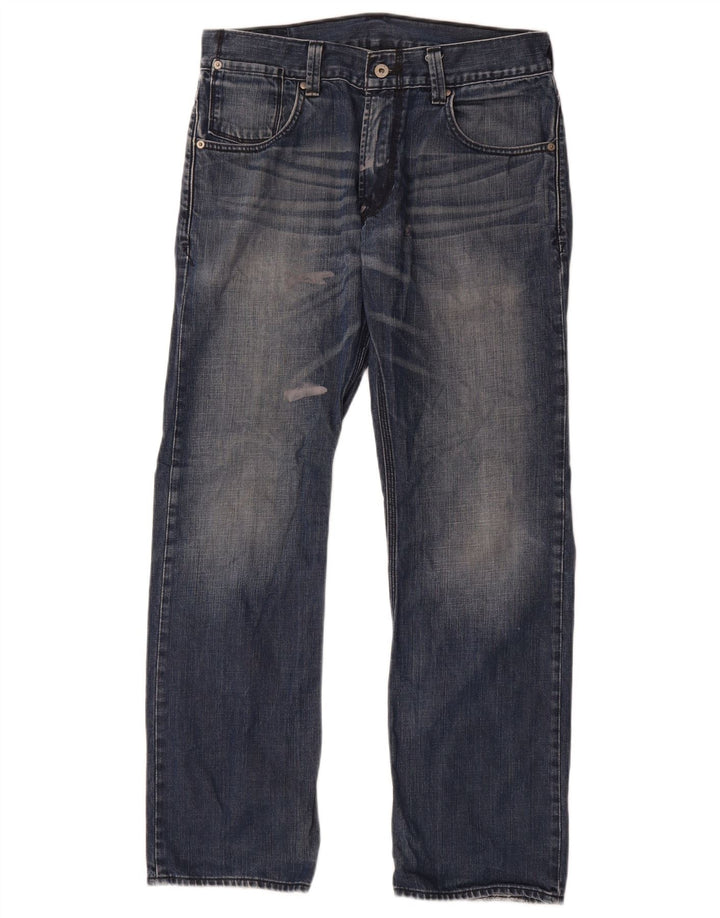 Levi's Jean Droit 514 Homme Bleu W32 L30 Coton