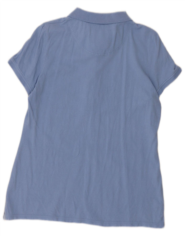 Crew Clothing Polo Femme UK 14 Bleu Moyen
