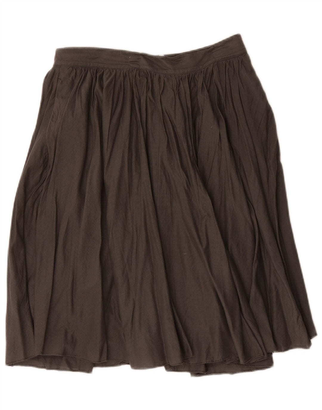 J. Crew Jupe plissée pour femme US 4 Small W30 Coton gris