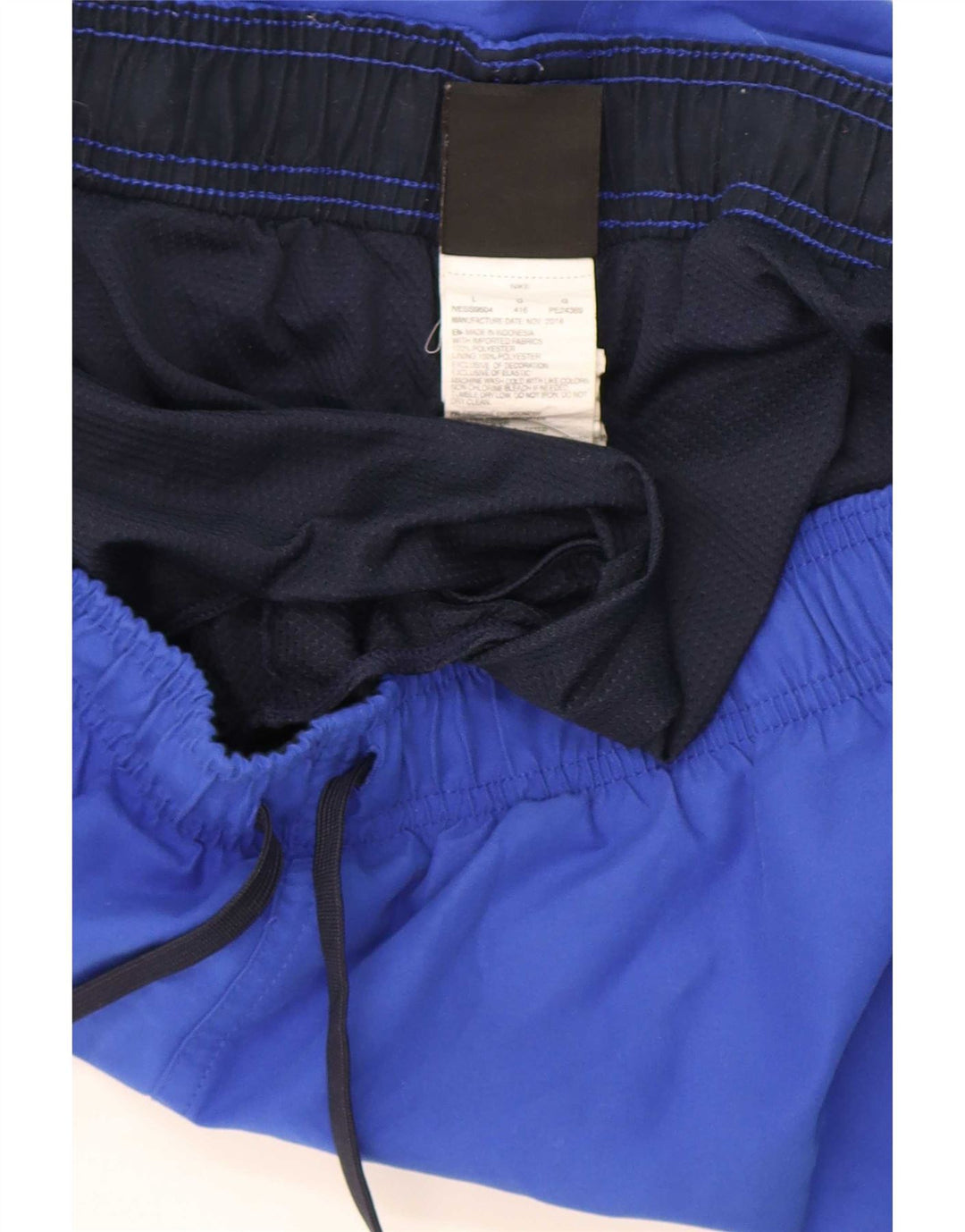 Nike Short de sport graphique pour hommes, grand bleu, polyester