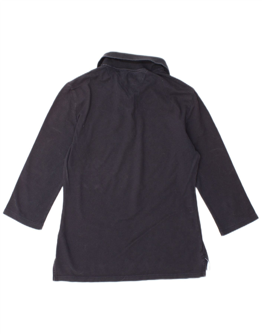 TOMMY HILFIGER Polo Slim Fit pour Femme UK 12 Bleu Marine Moyen