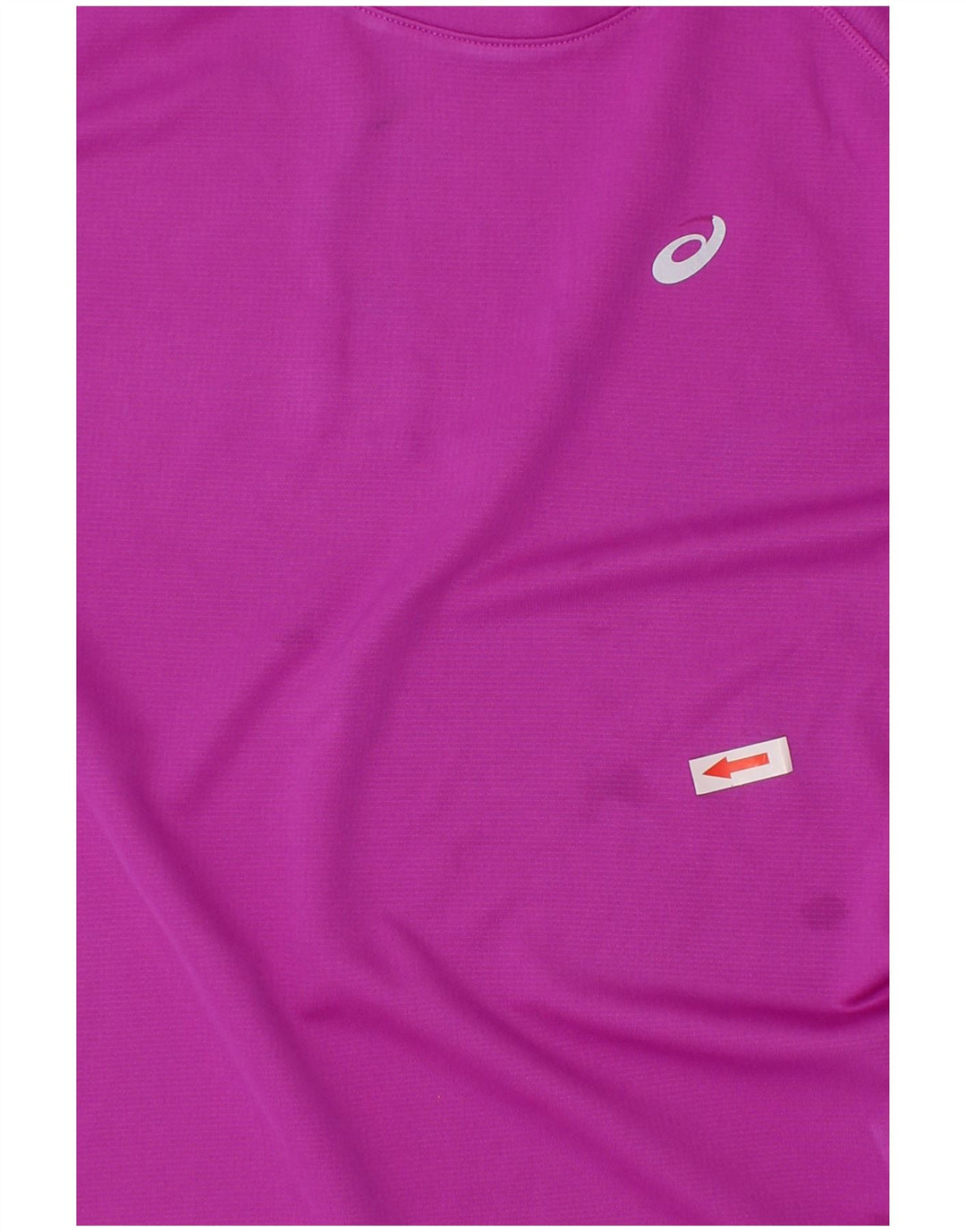 Asics T-Shirt Garçon 10-11 Ans Petit Violet Rayé Polyester
