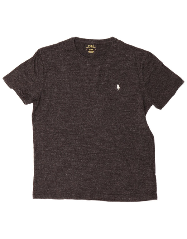 Polo Ralph Lauren T-Shirt Homme Gris Moyen Coton