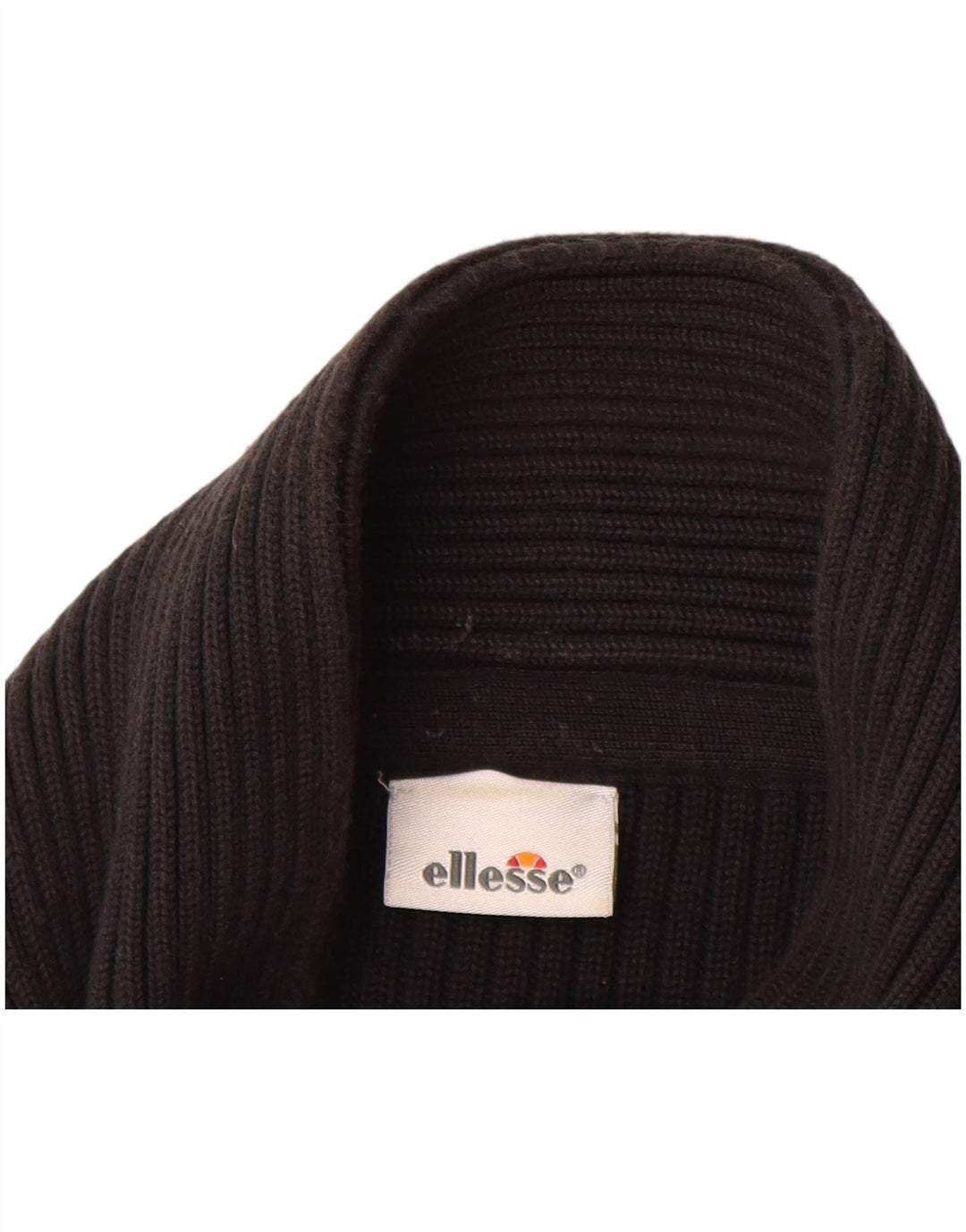 ELLESSE Pull Cardigan Homme XL Noir Coton