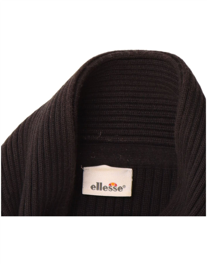 ELLESSE Pull Cardigan Homme XL Noir Coton