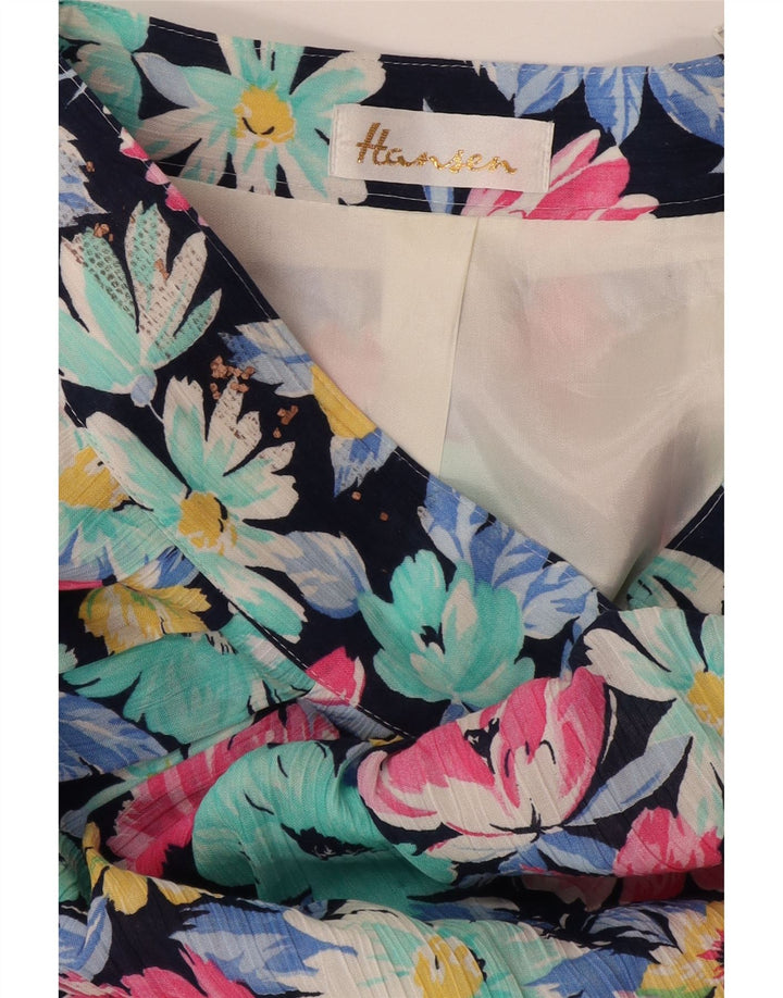 Hansen Femme Jupe Évasée W30 Medium Multicolore Floral