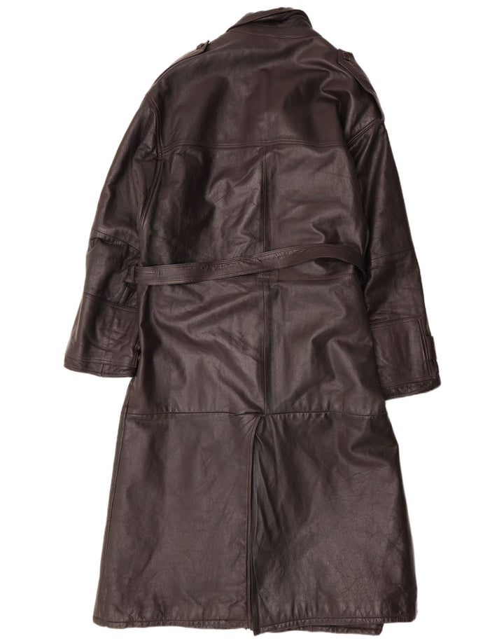 MAX MOSER Manteau en cuir pour homme IT 56 3XL Cuir marron