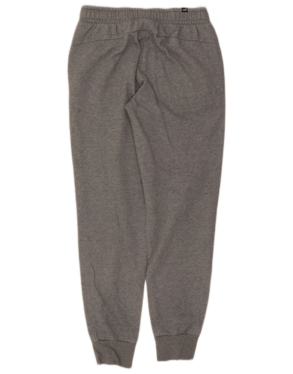 Puma Pantalon de survêtement pour femme Joggers UK 12 Gris moyen Coton