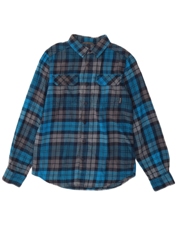 Columbia Chemise Omni-Wick Flannel Homme Bleu Petit Carreaux Coton