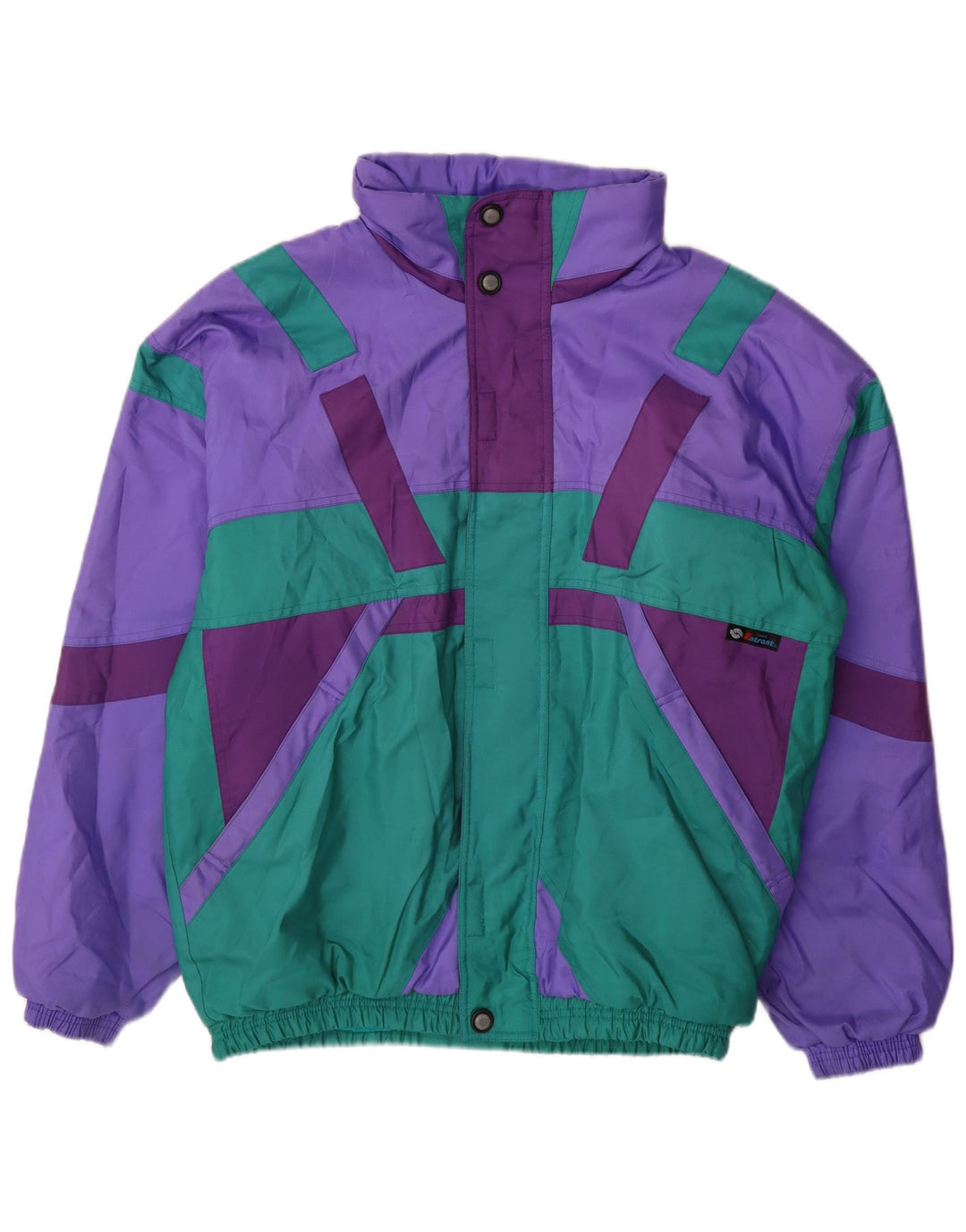 Sergio Tacchini Veste de ski pour homme UK 42 XL Violet Colourblock Polyester