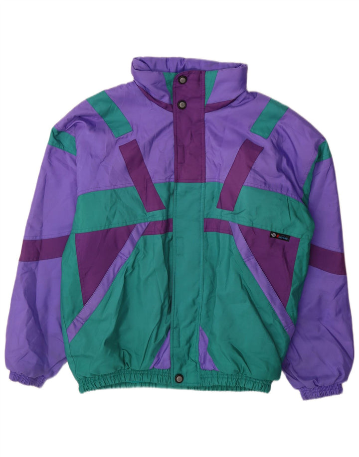 Sergio Tacchini Veste de ski pour homme UK 42 XL Violet Colourblock Polyester