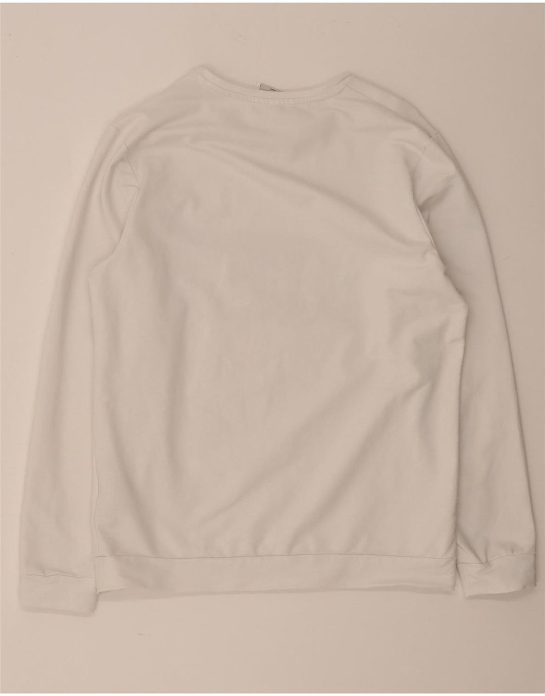 Jack & Jones Sweat-shirt graphique pour hommes, grand coton blanc