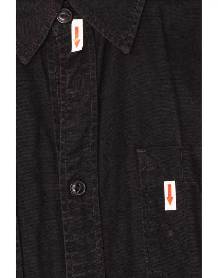 Lee Chemise en Jean Homme Large Noir Coton
