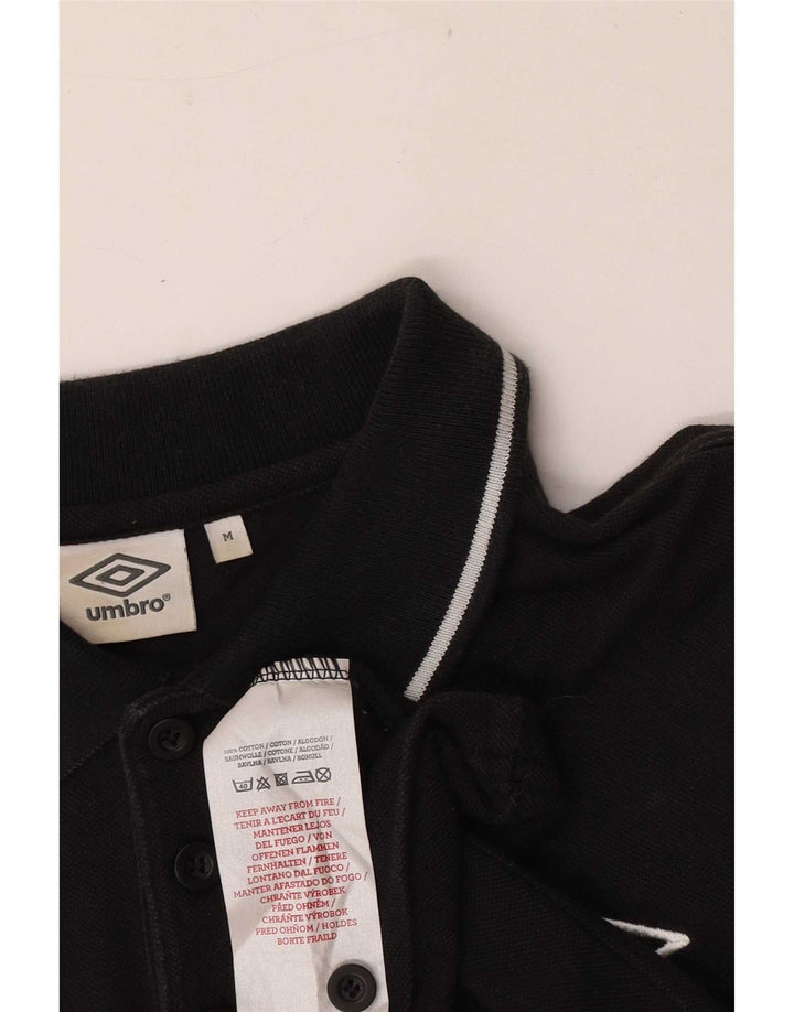 Umbro Polo Homme Noir Moyen Coton