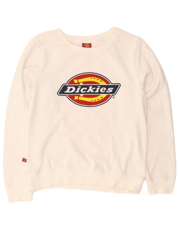 Dickies Sweat-shirt graphique pour garçon 11-12 ans Blanc Coton