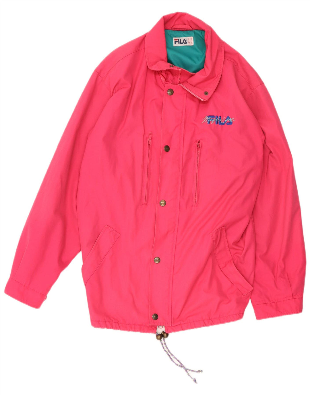 Fila Veste coupe-vent femme IT 46 petit rose polyester