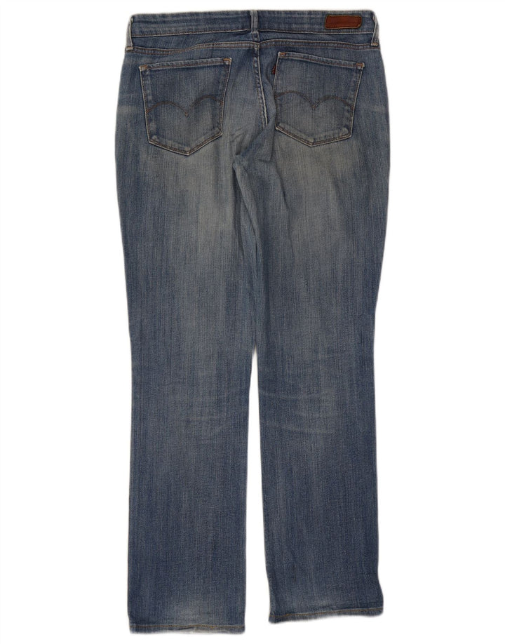 Levi's Jean droit femme US 10 Large W32 L30 Bleu Coton