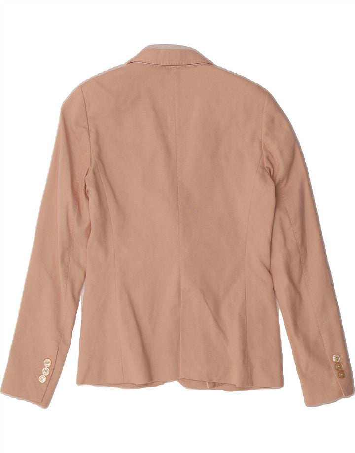 MASSIMO DUTTI Womens 1 Button Blazer Jacket EU 36 XS Pink Vintage Massimo Dutti and Second-Hand Massimo Dutti from Messina Hembry 