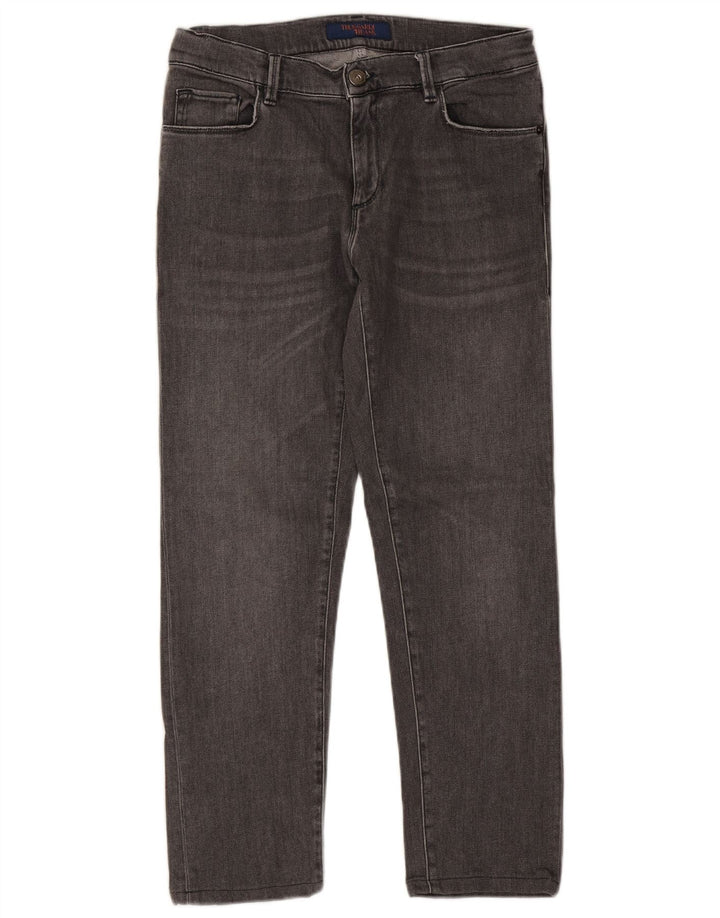 TRUSSARDI Jean Droit W30 L27 Homme Gris