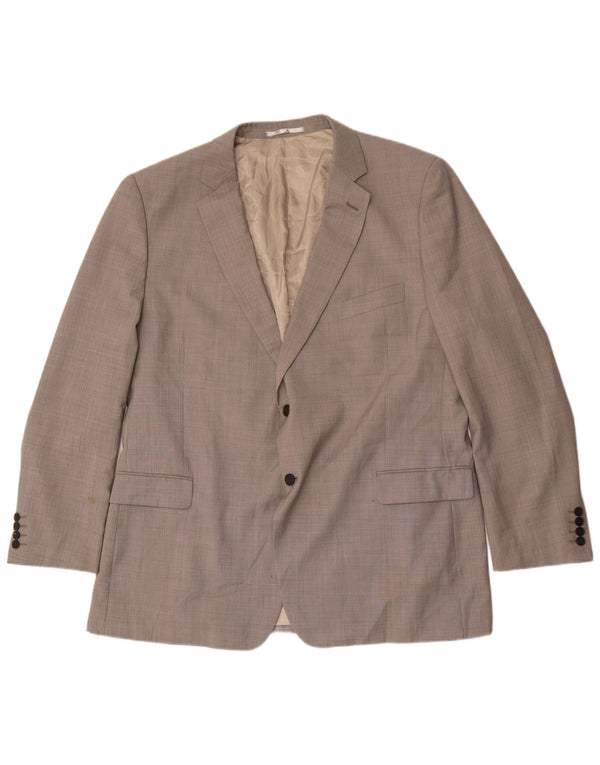 Marks & Spencer Veste blazer à 2 boutons pour homme UK 48 2XL Gris laine