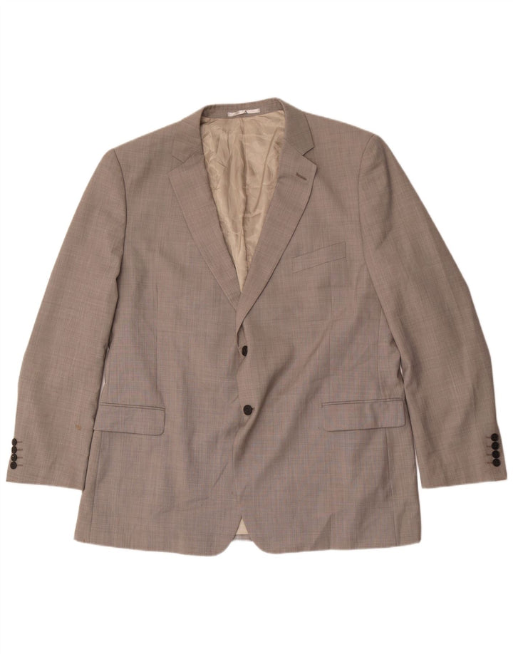 Marks & Spencer Veste blazer à 2 boutons pour homme UK 48 2XL Gris laine