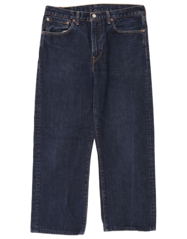 LEVI'S Jean Droit 751 Homme W34 L28 Bleu Marine Coton