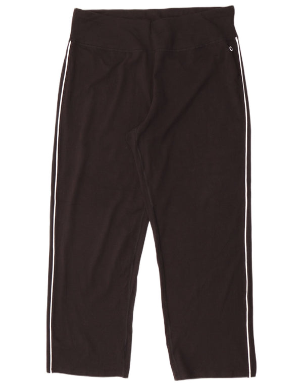 Marks & Spencer Pantalon de survêtement pour femme UK 20 2XL Noir Coton
