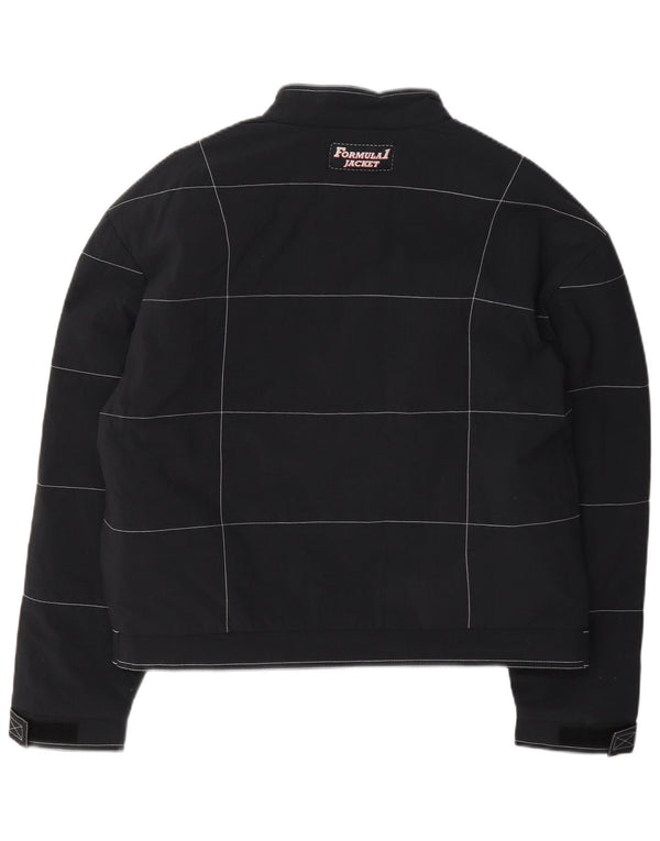 Parmalat Veste de course graphique Formule 1 pour homme UK 42 XL Bleu marine à carreaux