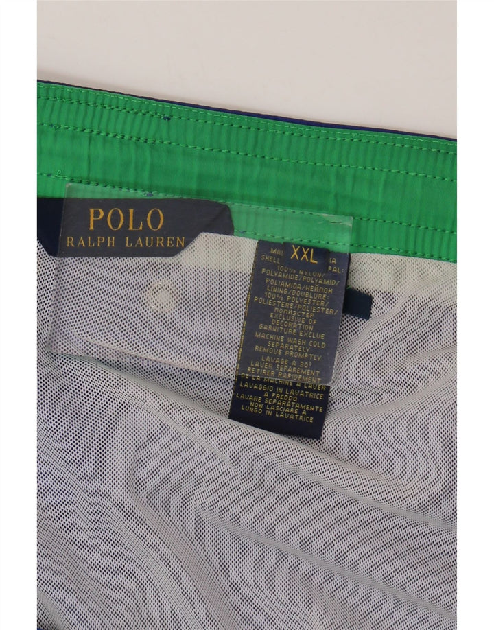 Polo Ralph Lauren Short de bain homme 2XL bleu nylon