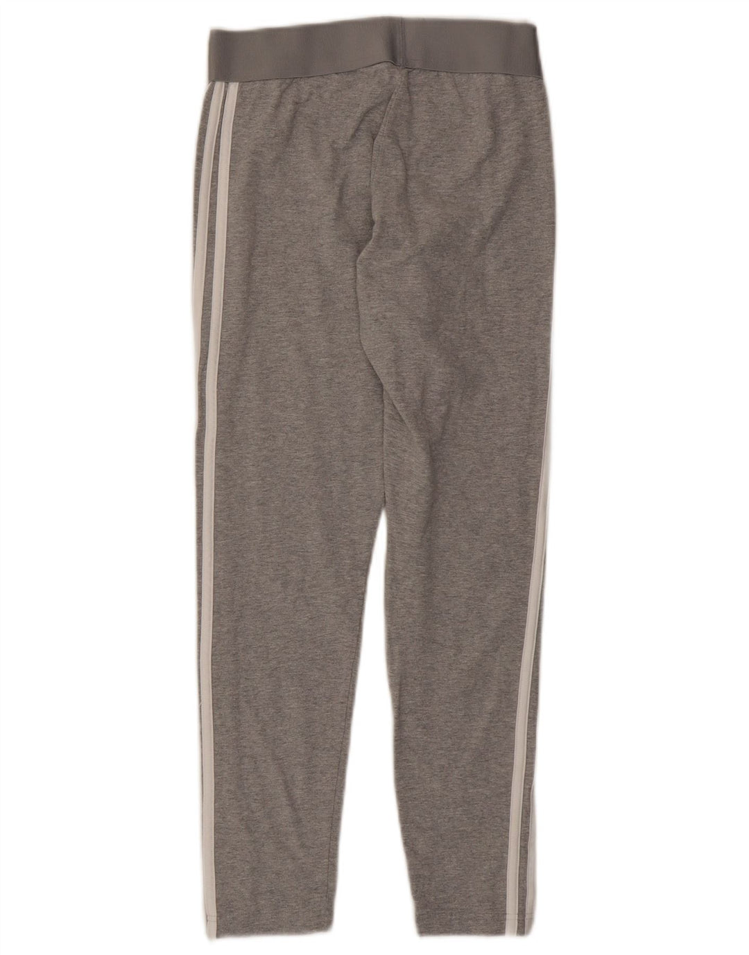 Adidas Leggings Femme UK 12/14 Coton Gris Moyen