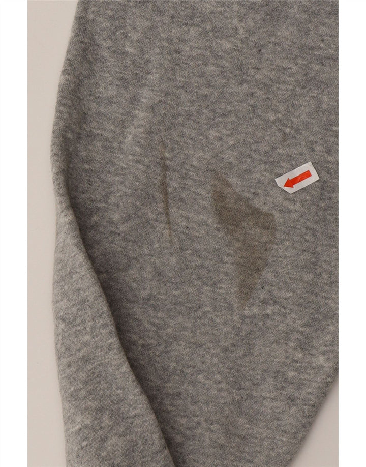 NIKE Mens Hope Softball Graphic Hoodie Jumper Medium Grey Cotton