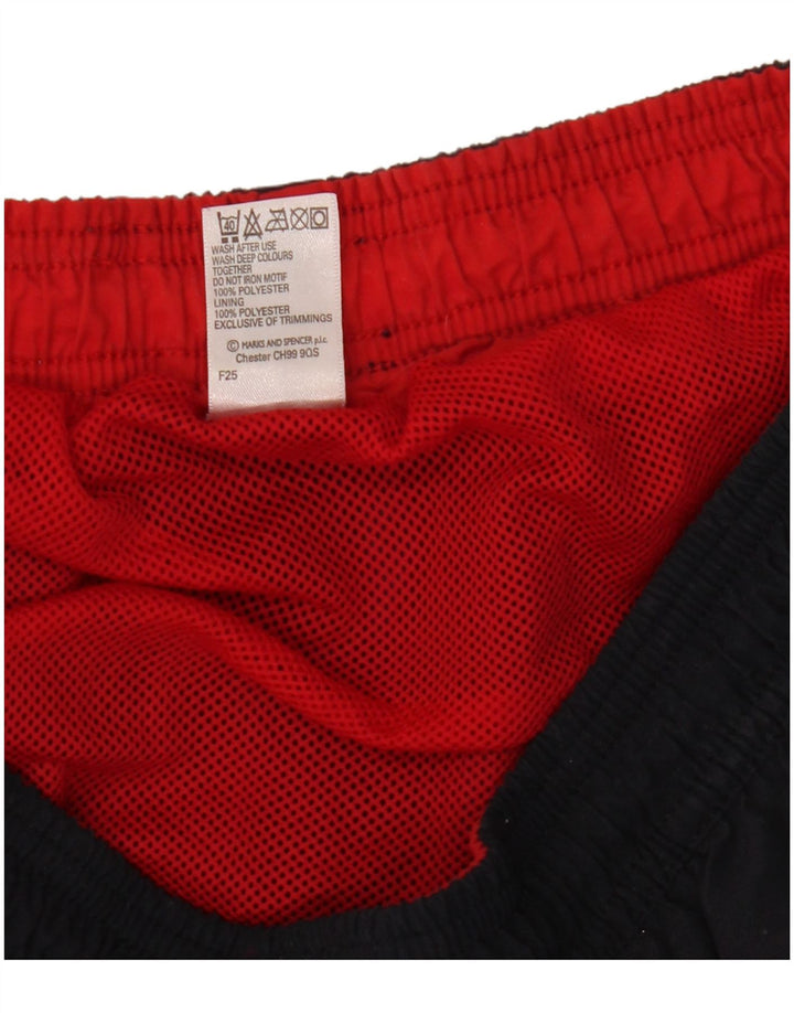 Marks & Spencer Short de bain homme bleu marine moyen polyester