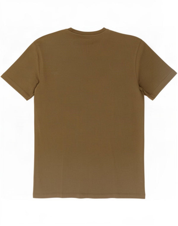 Zara T-Shirt Homme Haut Large Kaki