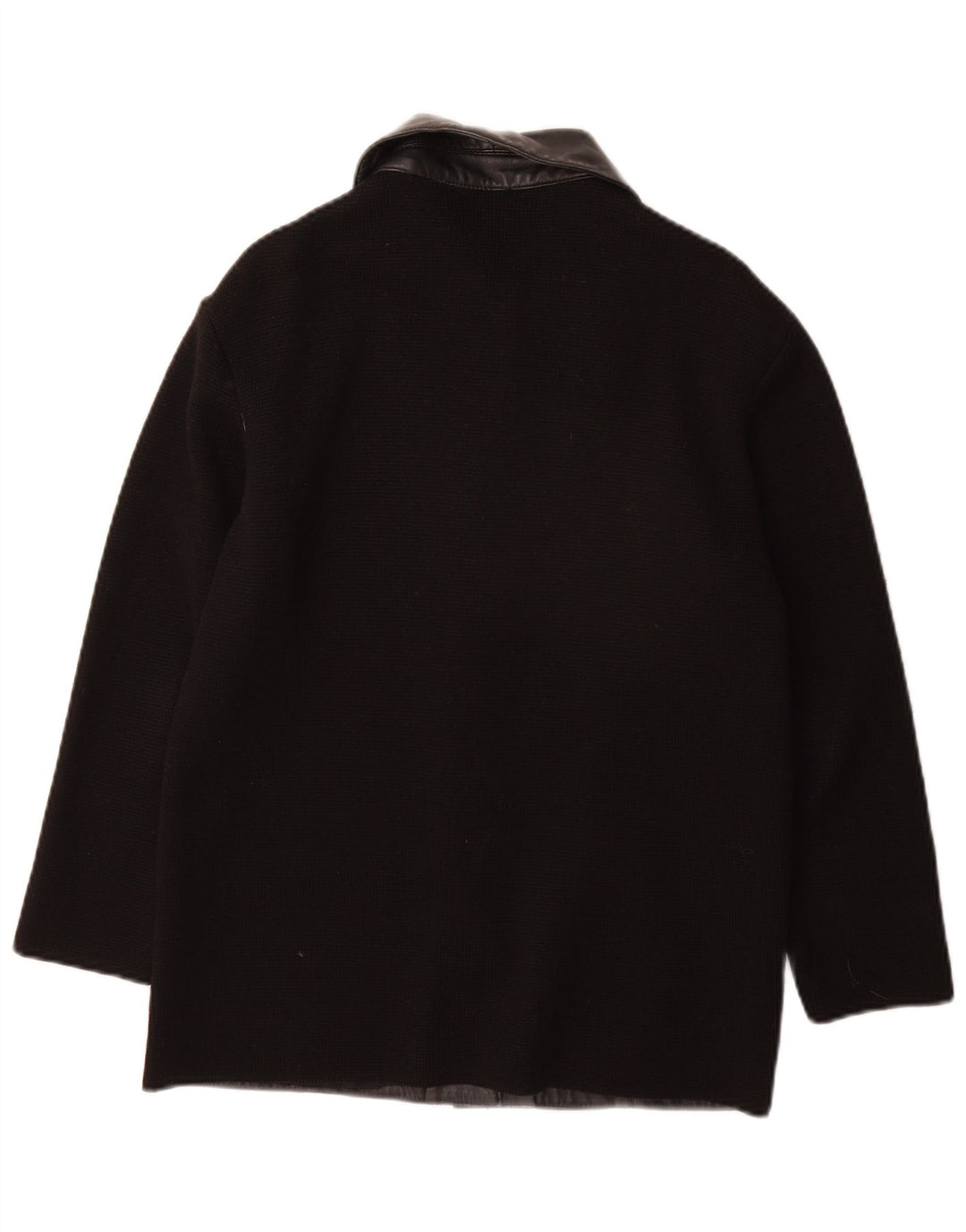 Premode Veste en cuir pour femme UK 12 Cuir noir moyen