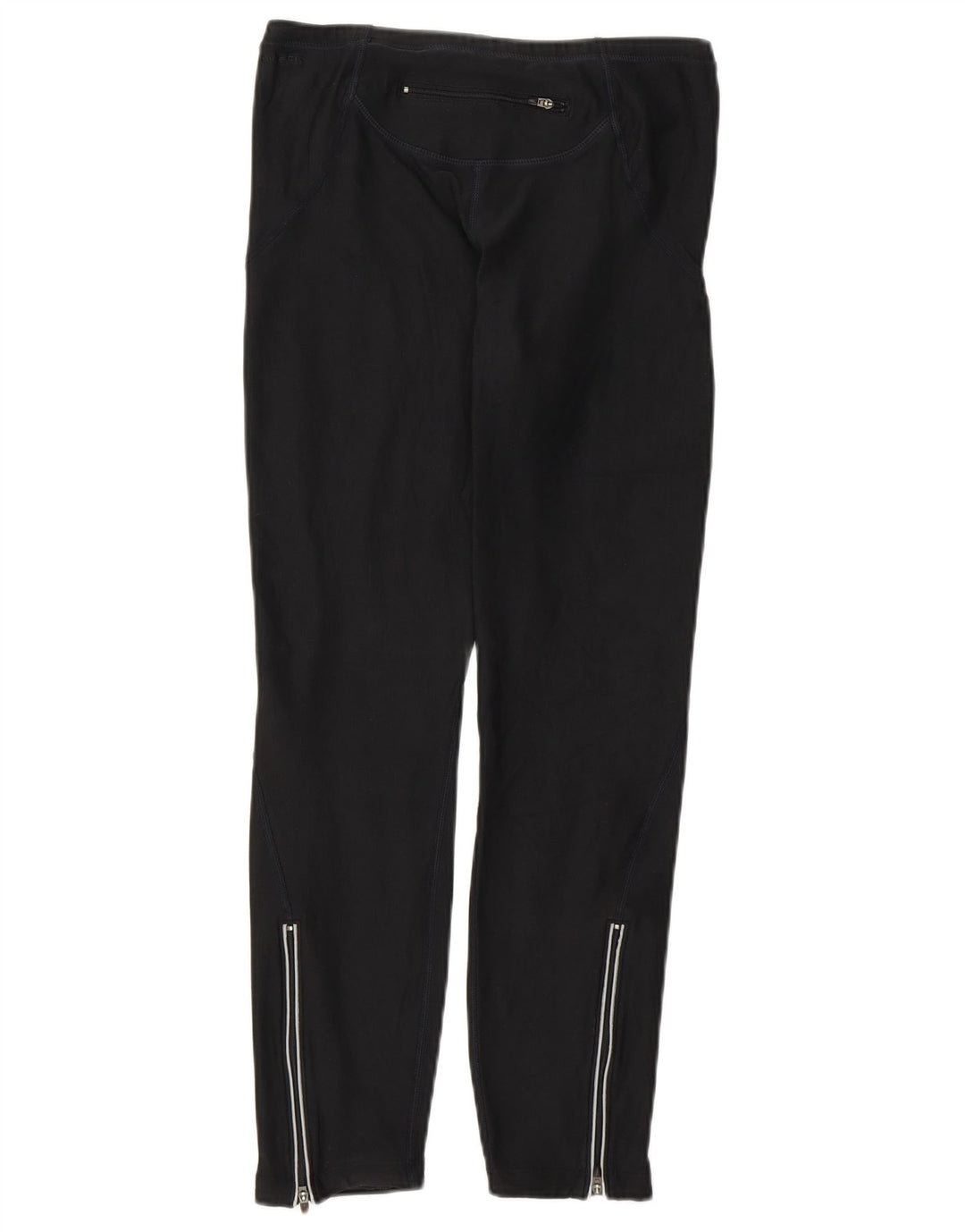 Nike Legging court pour femme UK 10/12 Noir moyen Polyester Sports