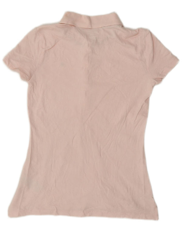 Tommy Hilfiger Polo coupe classique pour femme UK 6 XS en coton rose